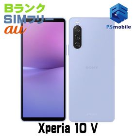 ☆良品中古☆SOG11 Xperia 10 V ラベンダー D336344-