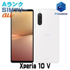 ☆超美品☆SOG11 Xperia 10 V ホワイト D367763-
