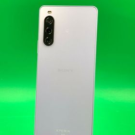★美品 Xperia 10 V 128GB パープル SIMフリー 最大容量良好 KDDI ○