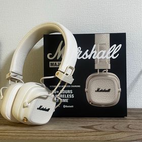 マーシャル(Marshall)のMarshall ワイヤレスヘッドホン MAJOR V CREAM(ヘッドフォン/イヤフォン)