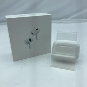 アップル(Apple)の【中古】Apple AirPods Pro (第2世代) A2698 MQD83J/A ワイヤレスイヤホン ホワイト ノイズキャンセリング 2022年[19][240019512490](ヘッドフォン/イヤフォン)