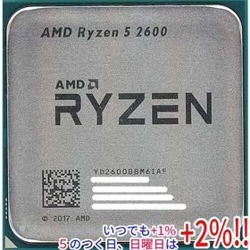 【中古】AMD Ryzen 5 2600 YD2600BBM6IAF 3.4GHz SocketAM4