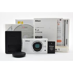 ニコン(Nikon)のNikon 1 J1 ボディ ホワイト ショット数2087：2832476(ミラーレス一眼)