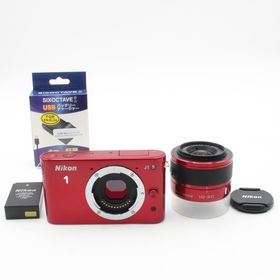 ニコン(Nikon)のショット数531 極美品 Nikon ニコン 1 J1 標準ズームレンズキット(ミラーレス一眼)