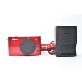 ニコン Nikon 1 J1 レッド ボディ(ミラーレス一眼)