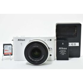 Nikon ニコン 1 J1 レンズキット ミラーレス一眼カメラ(ミラーレス一眼)