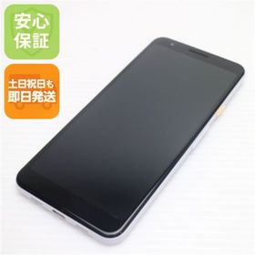 アンドロイド(ANDROID)の超美品 SoftBank Google Pixel 3a 64GB クリアリーホワイト M666(スマートフォン本体)