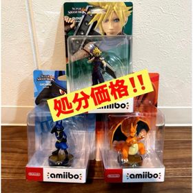 amiibo スマブラ 3体セット クラウド ルカリオ リザードン 新品未開封(その他)