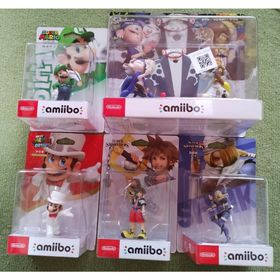ニンテンドースイッチ(Nintendo Switch)のAmiibo フウカ マンタロー ウツホ ソラ シーク ルイージ マリオ(その他)
