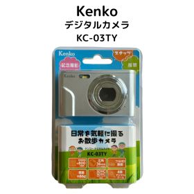 『中古美品』 Kenko デジタルカメラ KC-03TY ケンコー