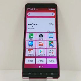 BASIO4 KYV47 au ワインレッド 送料無料 本体 c18011