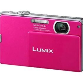 【中古】(非常に良い)パナソニック デジタルカメラ ルミックス ピンク DMC-FP1-P