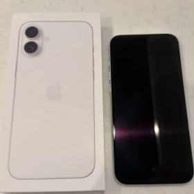 iPhone 16 Plus 128GB ホワイト 新品 124,980円 中古 | ネット最安値の