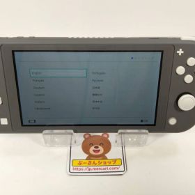 Nintendo Switch Lite HDH-001 グレー 本体のみ 動作品 任天堂 スイッチライト 0506E