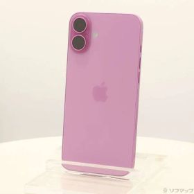 ソフマップ 〔中古品〕 iPhone16 Plus 256GB ピンク MXVJ3J／A SIMフリー【377】
