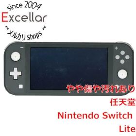 [bn:16] 任天堂 Nintendo Switch Lite(ニンテンドースイッチ ライト) HDH-S-GAZAA グレー 本体のみ 液晶画面いたみ