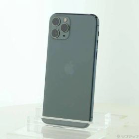 ソフマップ 〔中古品〕 iPhone11 Pro 64GB ミッドナイトグリーン MWC62J／A SIMフリー【262】