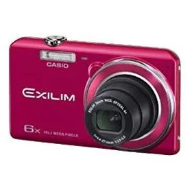 【中古】CASIO デジタルカメラ EXILIM EXZS26RD 1610万画素 光学6倍ズーム 広角26mm EX-ZS26RD レッド