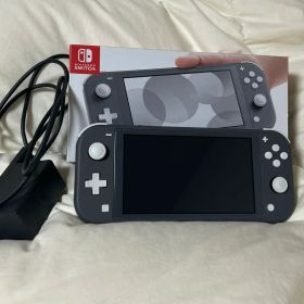 Nintendo Switch Lite 本体 付属品有 グレー 箱有