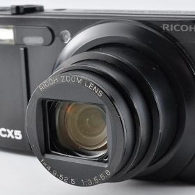 RICOH リコー CX5 ブラック コンパクトデジタルカメラ ② #983
