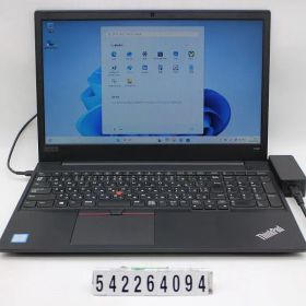 Lenovo ThinkPad E590 Core i3 8145U 2.1GHz/8GB/256GB(SSD)/15.6W/FWXGA(1366x768)/Win11 【542264094】