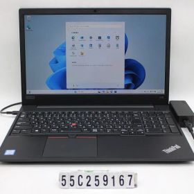 Lenovo ThinkPad E590 Core i5 8265U 1.6GHz/8GB/128GB(SSD)/15.6W/FHD(1920x1080)/Win11 【55C259167】