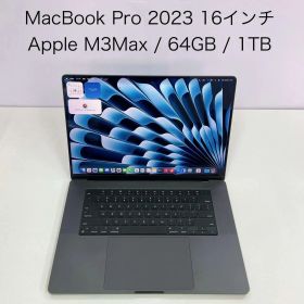 MacBook Pro 16.2-inch Late-2023 / Apple M3 Max 64GB SSD1TB / キーボード US