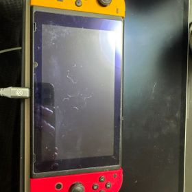 Nintendo Switch 本体 オレンジ/赤