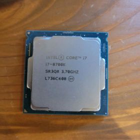 【美品】Intel Core i7-8700K CPU 3.70GHz