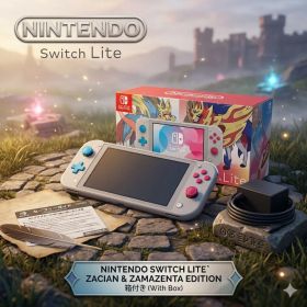 【美品】Nintendo Switch Lite ザシアン・ザマゼンタ 箱付き