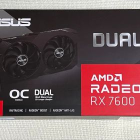 ASUS DUAL Radeon RX 7600 OC Edition 8GB