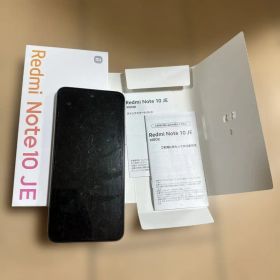 Xiaomi Redmi Note 10 JE 本体 シルバー