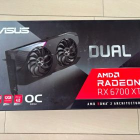 ASUS DUAL RX6700XT 12GB 動作品 元箱あり マイニングなし