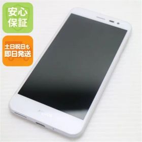 超美品 au SHV35 AQUOS U ホワイト 即日発送 スマホ AU SHARP 本体 白ロム 土日祝発送OK 08000
