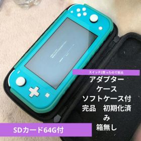 任天堂スイッチライト 本体 ケ一ス アダプター付