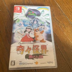 新品 シュリンク付き Switch 奇々怪界黒マントの謎