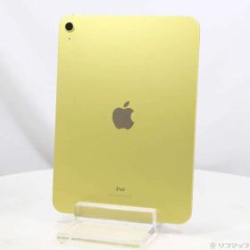 ソフマップ 〔中古品〕 iPad 第10世代 64GB イエロー MPQ23J／A Wi-Fi【269】
