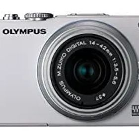 【中古-非常に良い】OLYMPUS ミラーレス一眼 PEN Lite E-PL3 レンズキット ホワイト E-PL3 LKIT WHT