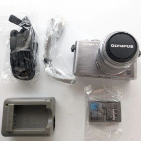 【中古品｜動作確認済み】OLYMPUS E-PL3 LKIT SLV OLYMPUS PEN Lite E-PL3 レンズキット (シルバー) デジタル一眼