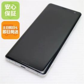新品同様 SOV39 Xperia XZ3 ホワイトシルバー スマホ 本体 白ロム 土日祝発送OK 06000