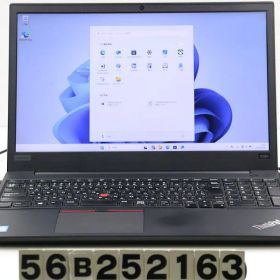 Lenovo ThinkPad E580 Core i5 8250U 1.6GHz/8GB/256GB(SSD)/15.6W/FHD(1920x1080)/Win11 【56B252163】