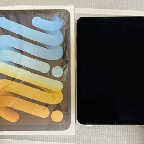 【美品】iPad mini 第6世代64GB セルラーSIMフリー スターライト