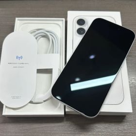 【極美品/BT100%】iPhone 17 ホワイト 256GB SIMフリー