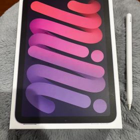 iPad mini第6世代Wi-Fi パープル256GB アップルペンシル2付