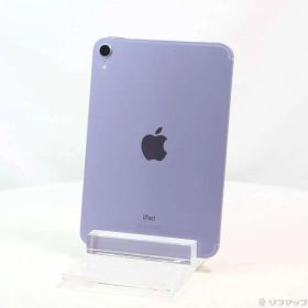 ソフマップ 〔中古品〕 iPad mini 第6世代 64GB パープル MK8E3J／A auロック解除SIMフリー【349】