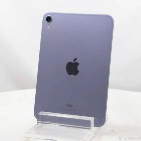ソフマップ 〔中古品〕 iPad mini 第6世代 64GB パープル MK8E3J／A docomoロック解除SIMフリー【344】