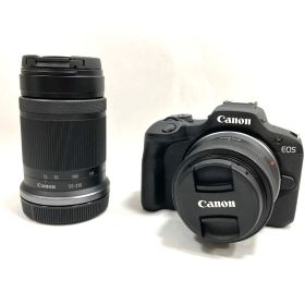 ★Canon キャノン ミラーレス一眼カメラ EOSR100ダブルズームキット 動作確認済 中古 007707