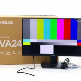 【新古品】ASUS VA24EHF-P 23.8インチ非光沢IPSパネル フルHD 1920x1080ドット HDMI入力 ゲーミングディスプレイ 100Hz 中古