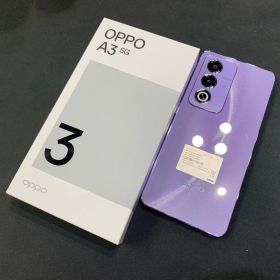 【美品】OPPO A3 5G Softbank 128GB A402OP パープル 利用制限△