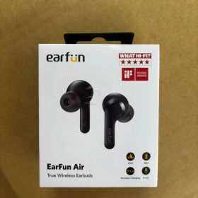【新品未開封品】フルワイヤレスイヤホン Earfun AIR ブラック *4247a